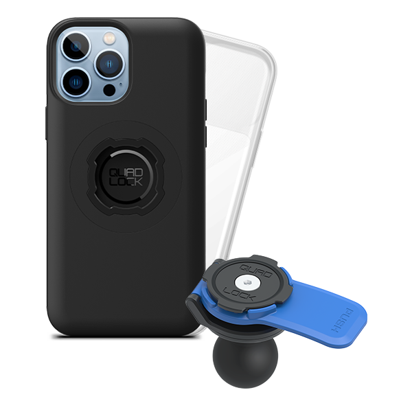 1" Ball Adaptor Motorcycle Kits - iPhone