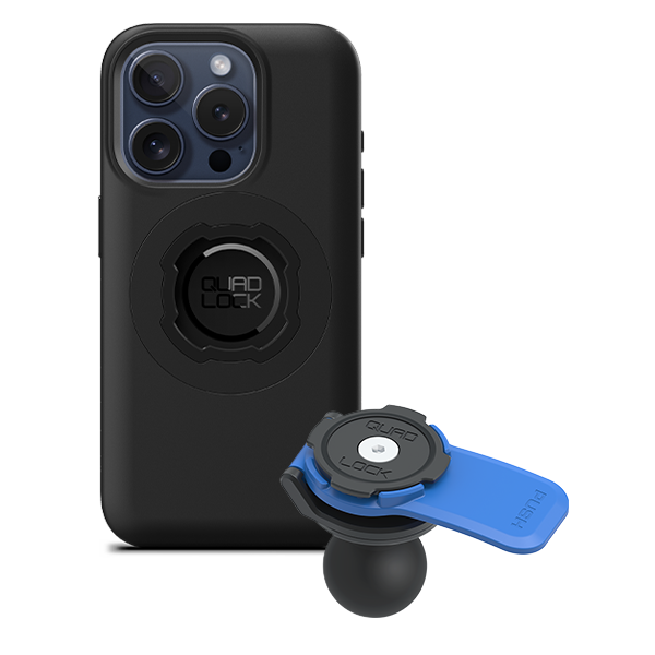1" Ball Adaptor Motorcycle Kits - iPhone