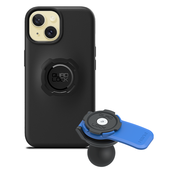 1" Ball Adaptor Motorcycle Kits - iPhone
