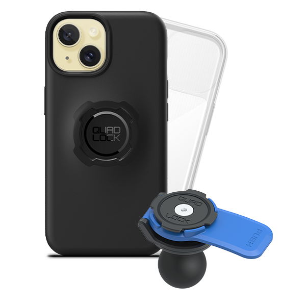 1" Ball Adaptor Motorcycle Kits - iPhone